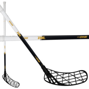 Zone floorball AIR/ONE PRELIGHT 31 white/gold bílá / zlatá, Pravá (pravá ruka dole), 92cm (=102cm)