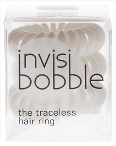 Obrázok INVISIBOBBLE Hair Ring Kozmetická pomôcka White 3ks