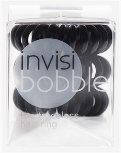 Obrázok INVISIBOBBLE Hair Ring Kozmetická pomôcka Black 3ks