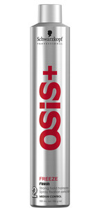 Schwarzkopf Professional OSiS+ Hold Freeze Strong Hold Hairspray 500ml, promáčklá láhev