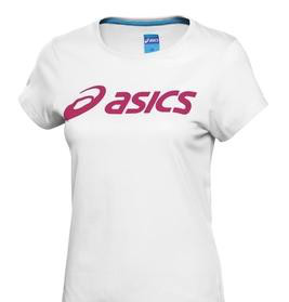 Obrázok Asics SS Logo Tee W XS biela