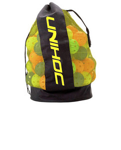 Unihoc Basic Ballbag black/neon yellow černá / neonově žlutá