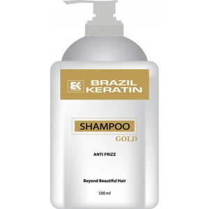 Obrázok BRAZIL KERATIN GOLD Anti Frizz Shampoo 500ml