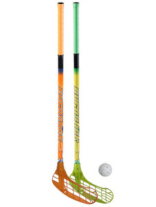 Eurostick Force One set 95/106cm oranžová / zelená, 95cm (=105cm), (13 - 15 let)