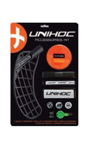 Unihoc REPLAYER blade accessories kit černá, Střední, Pravá (pravá ruka dole)