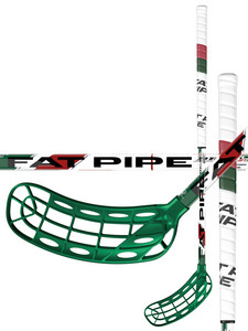 Florbalová hokejka FatPipe BEAT 31 JAB `16 zelená / bílá / černá, Pravá (pravá ruka dole), 92cm (=102cm)