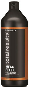 Obrázok MATRIX Total Results Mega Sleek Shea Butter Conditioner Kondicionér na nepoddajné, vlnité vlasy 1000ml