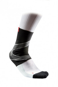 Obrázok Ortéza na členok McDavid 5115 ANKLE SLEEVE 4-WAY ELASTIC WITH GEL M čierna