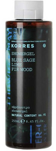 Obrázok Korres Blue Sage/ Lime/ Fir Wood Showergel 250ml