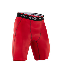 McDavid 8100 Men’s Compression Shorts S, červená