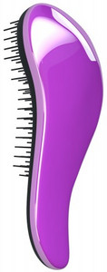 Dtangler Hair Brush metalic purple