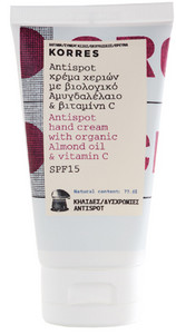 Obrázok Korres Hand Cream Anti-spot - krém na ruky proti pigmentovým škvrnám s vitamínom C a SPF15, 75 ml