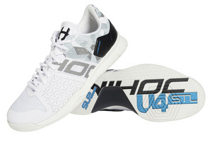 Obrázok Unihoc U4 STL LowCut Men white/camo biela / šedá US 4,5 / UK 3,5 / EU 36 / 24,6 cm