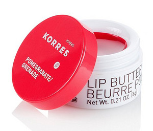 Obrázok Korres Lip Butter Pomegranate - hydratačný balzam na pery s granátovým jablkom, 6 g  