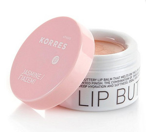 Obrázok Korres Lip Butter Jasmine - hydratačný balzam na pery s jazmínom, 6 g