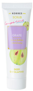 Obrázok Korres Beauty shots - SCRUB GRAPE - hĺbkovo čistiaci píling, HROZNO, 18 ml