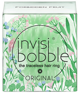 Invisibobble Original ORIGINAL Secret Garden 3 ks, světle zelená