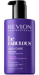 Obrázok REVLON Be Fabulous Fine Cream Lightweight Conditioner MAXI 750 ml (8432225077673)