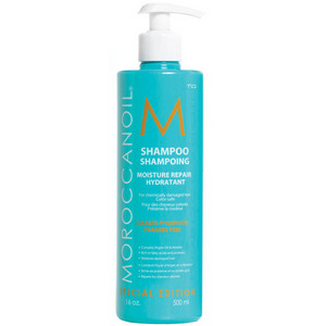 Obrázok Moroccanoil Moisture Repair šampón pre poškodené, chemicky ošetrené vlasy   ml