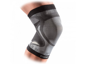 McDavid 5140 Freelastics Knee Sleeve 4-way seamless elastic S, černá / šedá