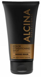 Alcina Color Conditioning Shot 150ml, teplá hnědá