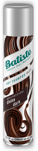 Obrázok BATISTE Dry Shampoo Plus Divine Dark Šampón na poškodené, farbené vlasy 200ml