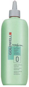 Goldwell Topform Wave Lotion 500ml, 0 - obtížně trvalitelné, přirozené vlasy