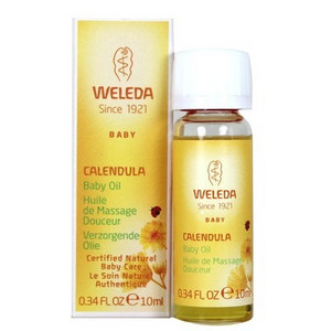 Weleda Calendula Baby Oil Fragrance Free 10ml