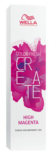 Obrázok Wella Professionals Color Fresh Create vymývajúca sa farba na vlasy   odtieň High Magenta 60 ml