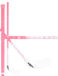 Zone floorball MONSTR AIR SL 26 hot pink/white růžová / bílá, Pravá (pravá ruka dole), 100cm (=110cm)