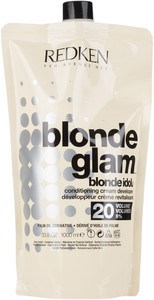Redken Blonde Idol Blonde Glam Conditioning Cream Developer 1l, 20 Vol. 6%