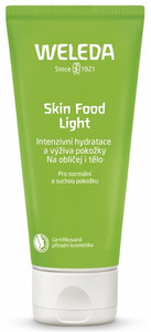 Weleda Skin Food lehký hydratační krém pro suchou pokožku 75 ml