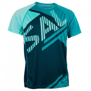 Obrázok Pánske triko Salming Bold Print Tee Deep Teal / Lapis