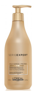 Obrázok L’Oréal Professionnel Serie Expert Absolut Repair Gold Quinoa + Protein regeneračný šampón pre veľmi poškodené vlasy 500 ml