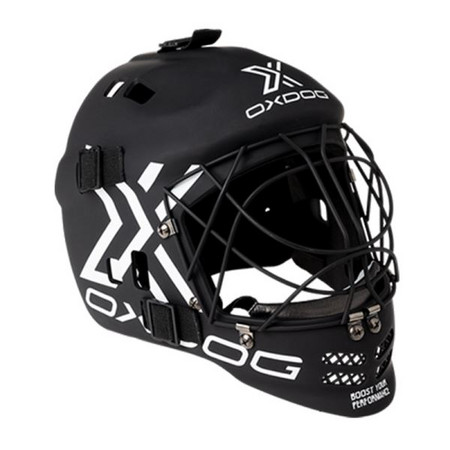 OxDog Xguard Helmet JR Black Goalie mask