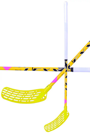 LEXX Black Wolf Neon Yellow C4 Unihockey Schläger