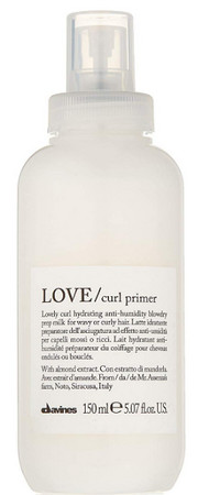 Davines Essential Haircare Love Curl Primer moisturizing milk for blow-drying