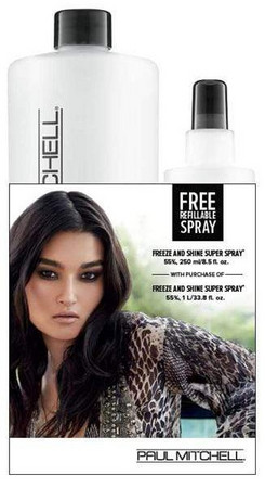 Paul Mitchell Firm Style Refill + Freeze and Shine Super Spray