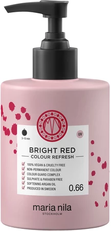 Maria Nila Colour Refresh Bright Red 0.66 vyživující tónovací maska