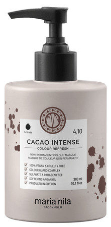 Maria Nila Colour Refresh Cacao Intense 4.10 vyživujúce tónovacie maska