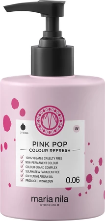 Maria Nila Colour Refresh Pink Pop 0.06 nourishing toning mask