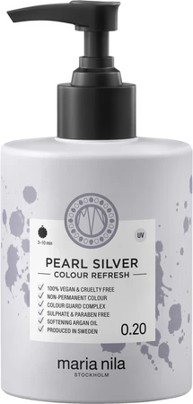 Maria Nila Colour Refresh Pearl Silver 0.20 nourishing mask against warm tones
