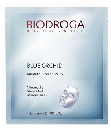 Biodroga Blue Orchid Instant Beauty Anti-Age Sheet Mask moisturizing face mask