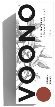 Voono Henna natürliches Henna für die Haare