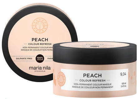 Maria Nila Colour Refresh Peach 9.34 nourishing toning mask