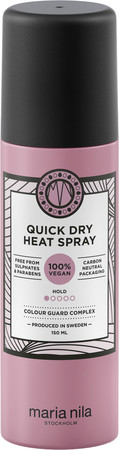 Maria Nila Quick Dry Heat Spray termo sprej pre urýchlenie fénovaní