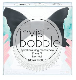 Invisibobble Bowtique spiral rubber band with ribbon