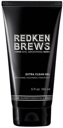 Redken Brews Extra Clean Gel čistý gel na vlasy