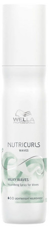 Wella Professionals Nutricurls Milky Waves Nourishing Spray sprej pre dokonalé vyživenie kaderí