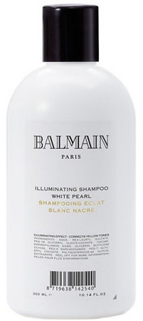 Balmain Hair Illuminating Shampoo White Pearl fialový šampon pro blond vlasy